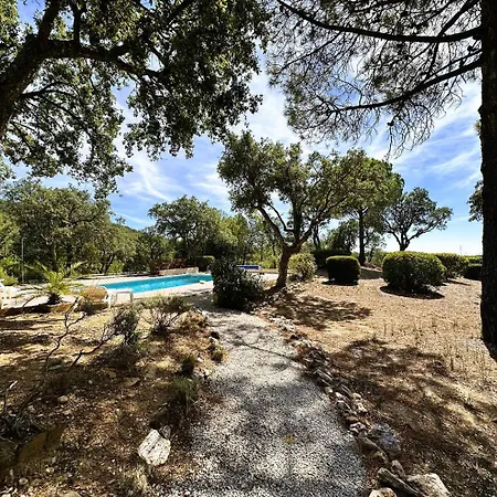 Le Plantier, Maison Pour 6 Personnes Avec Piscine Et Jardin Vue A * לה-לונד-לה-מורה
